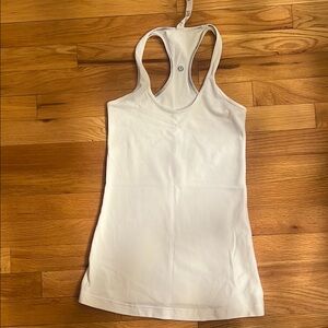 Women's Lululemon White Tank Top